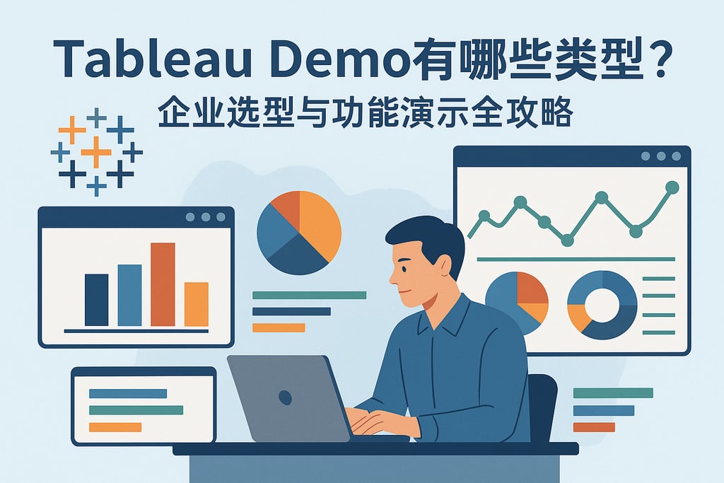 Tableau Demo有哪些类型？企业选型与功能演示全攻略
